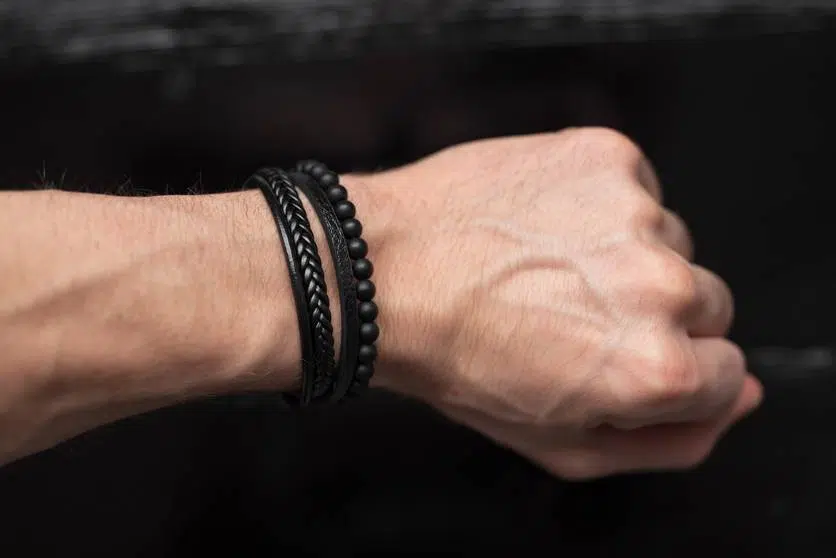 bracelets en cuir pour homme